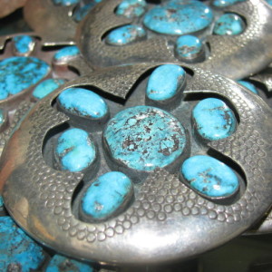 Turquoise Concho Belt