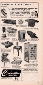 1966 Covington Lapidary Advertisement