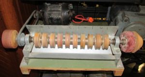 Wood Spool Cabochon Machine