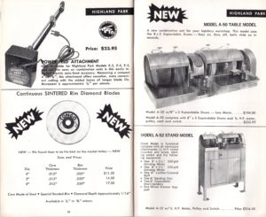 1969 Highland Park Lapidary Equipment Catalog