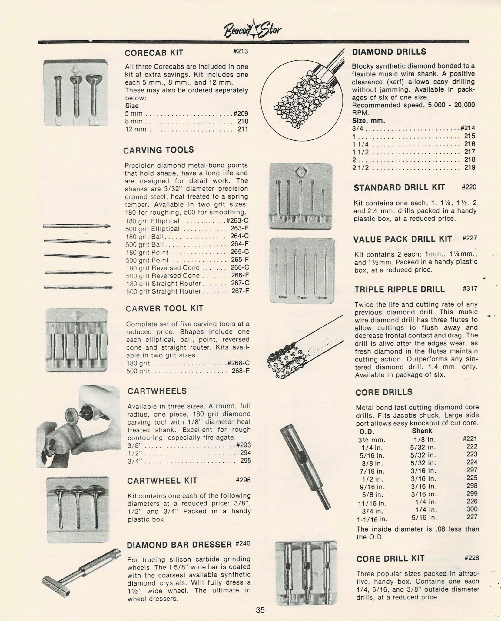 Beacon Star Lapidary Catalog Page 35