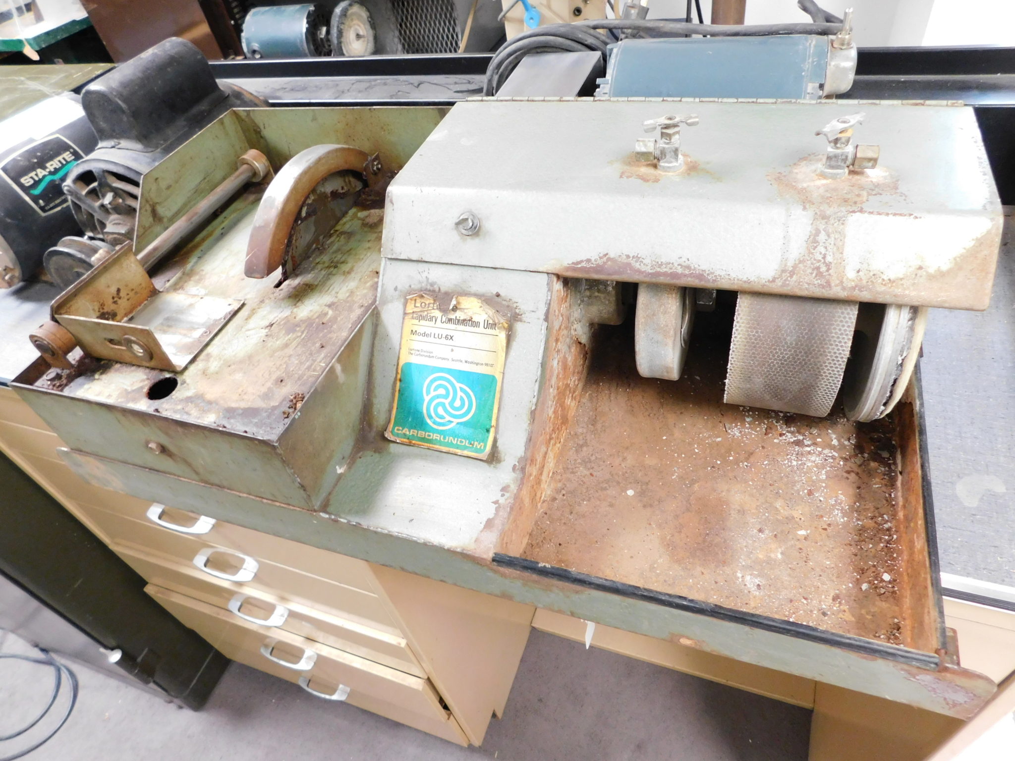 Loritone LU-6X Combination Lapidary Machine Tucson Lapidary